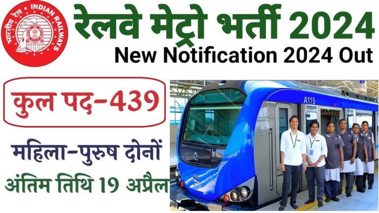 Metro Rail Vacancy