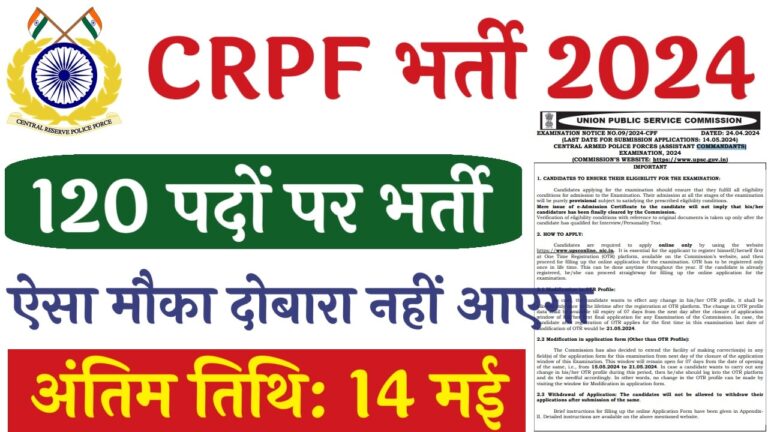 CRPF Vacancy