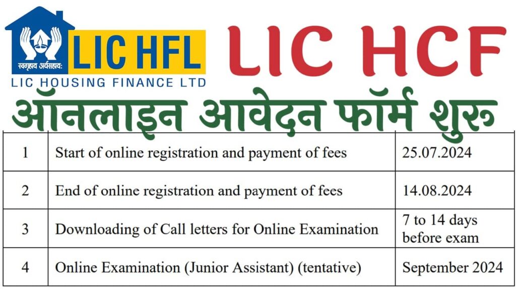 LIC HFL Junior Assistant Vacancy